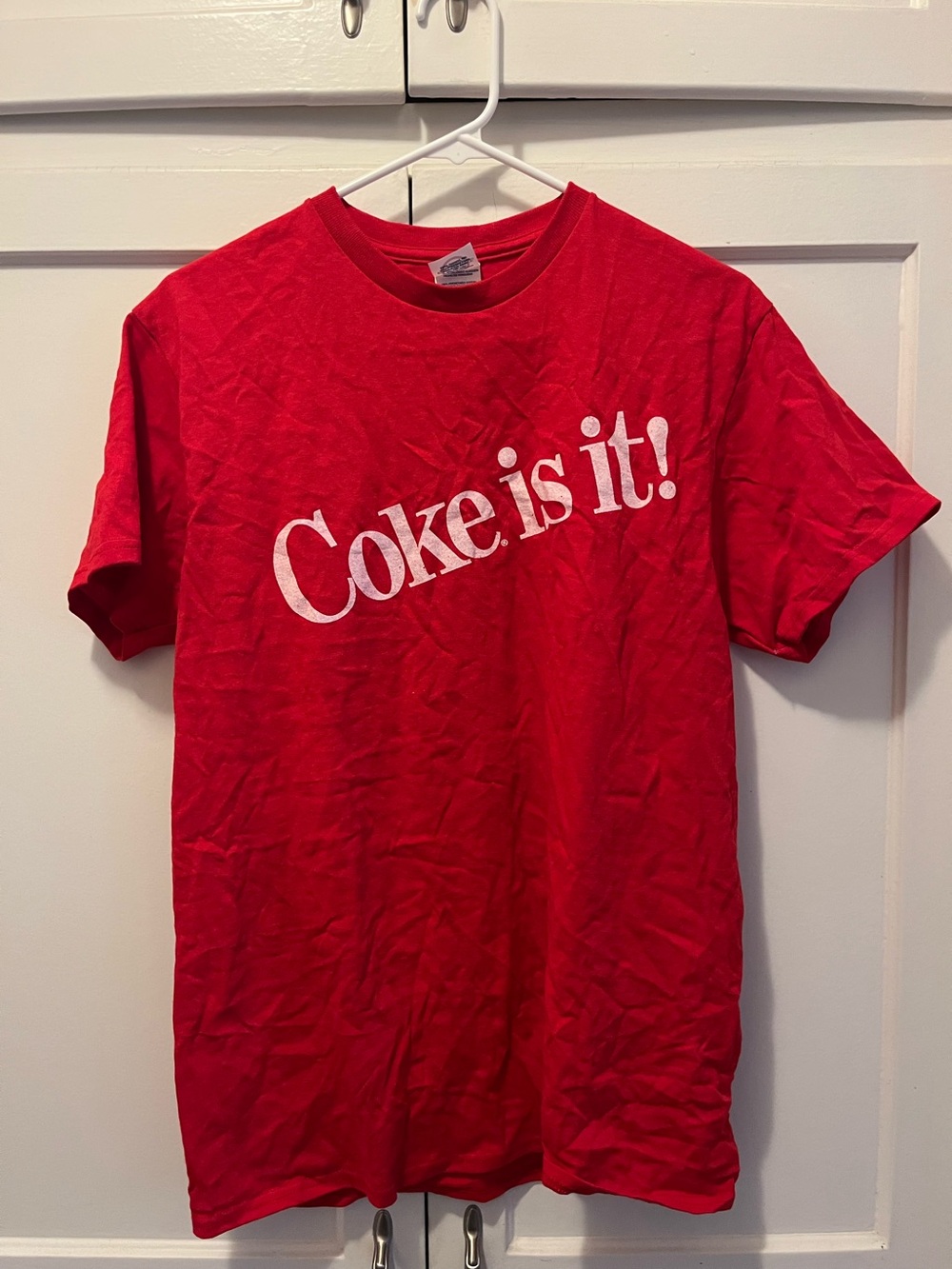 Coca-Cola 80s slogan t-shirt